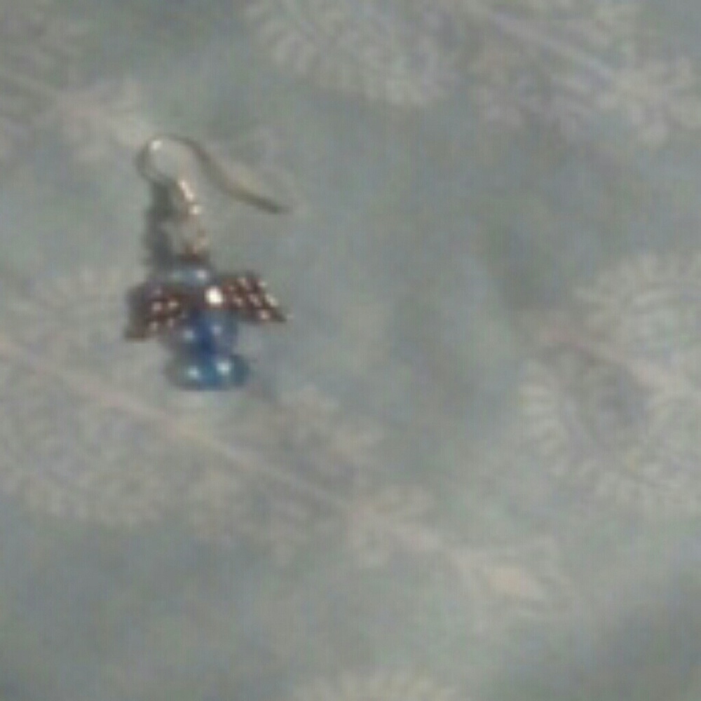 Cute little earrings with wings